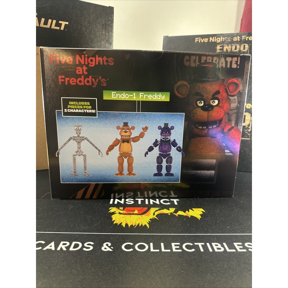 Jazwares Vault Five Nights at Freddy's Endo-01 Classic Freddy and Shadow Freddy - Picture 3 of 16